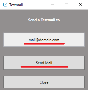 Chefs Backup Notification Testmail